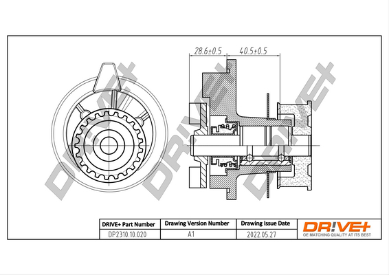 Pompa acqua - DP2310.10.020 Dr!ve+