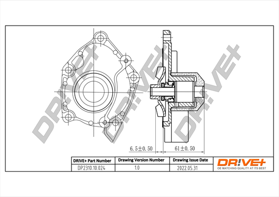 Pompa acqua - DP2310.10.024 Dr!ve+