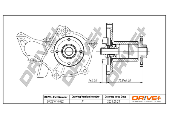 Pompa acqua - DP2310.10.032 Dr!ve+