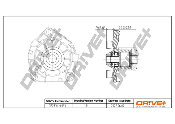 Pompa acqua - DP2310.10.035 Dr!ve+