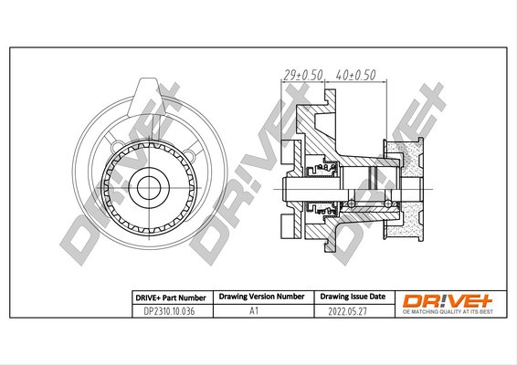 Water Pump - DP2310.10.036 Dr!ve+