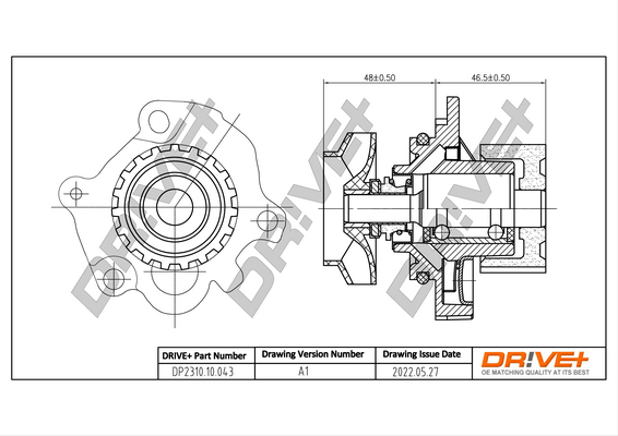 Water Pump - DP2310.10.043 Dr!ve+