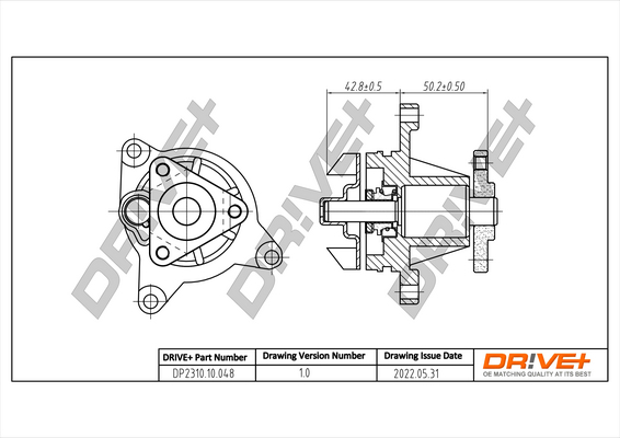 Pompa acqua - DP2310.10.048 Dr!ve+