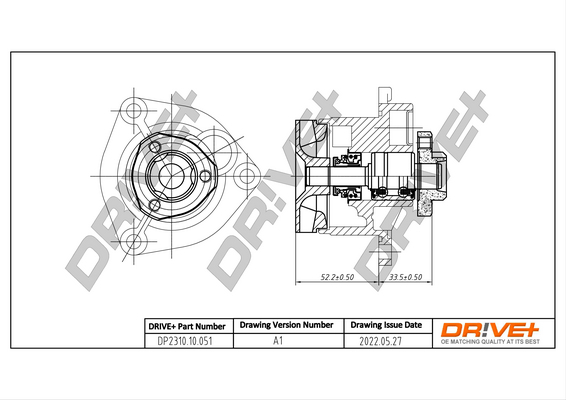 Water Pump - DP2310.10.051 Dr!ve+