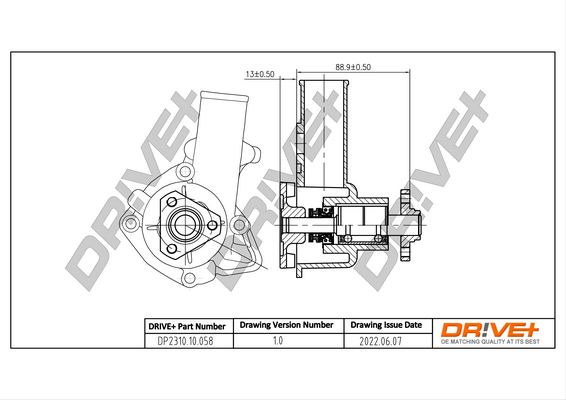 Pompa acqua - DP2310.10.058 Dr!ve+