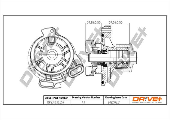 Water Pump - DP2310.10.059 Dr!ve+