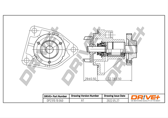 Water Pump - DP2310.10.060 Dr!ve+