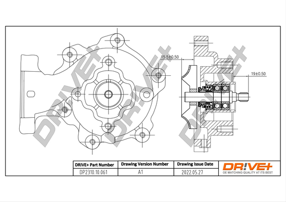 Pompa acqua - DP2310.10.061 Dr!ve+