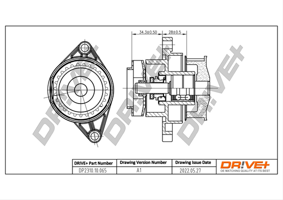vandens siurblys - DP2310.10.065 Dr!ve+