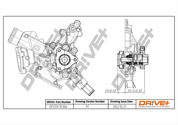 Water Pump - DP2310.10.066 Dr!ve+