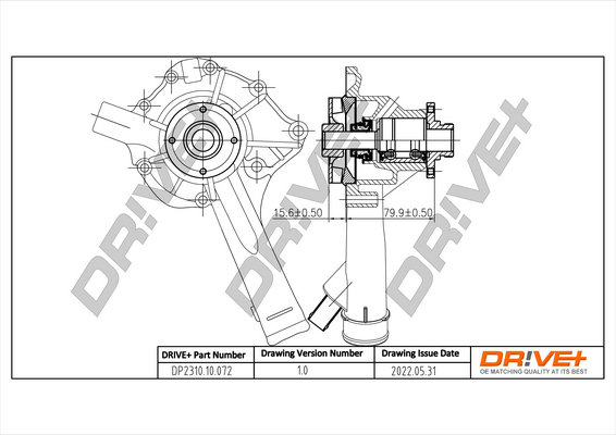 vandens siurblys - DP2310.10.072 Dr!ve+