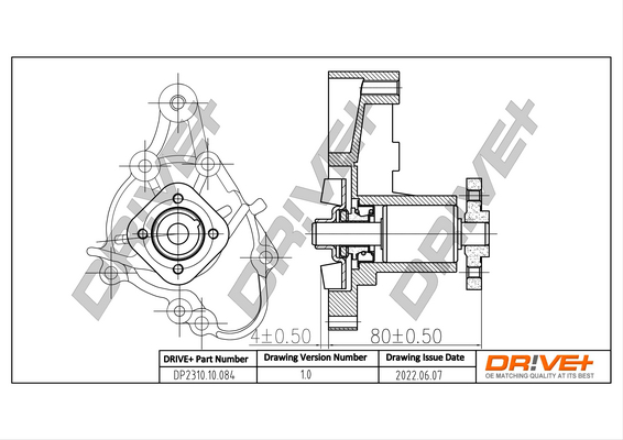 Pompa acqua - DP2310.10.084 Dr!ve+
