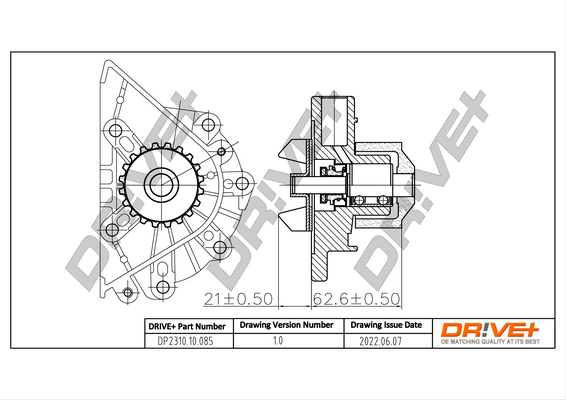 Pompa acqua - DP2310.10.085 Dr!ve+