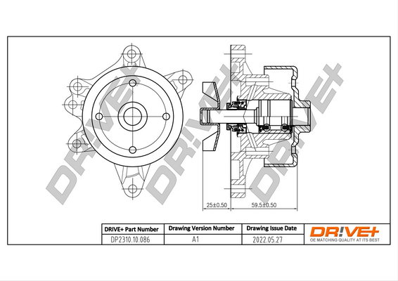 Water Pump - DP2310.10.086 Dr!ve+