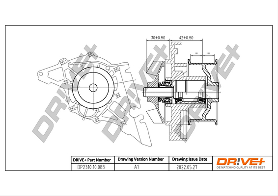 Water Pump - DP2310.10.088 Dr!ve+
