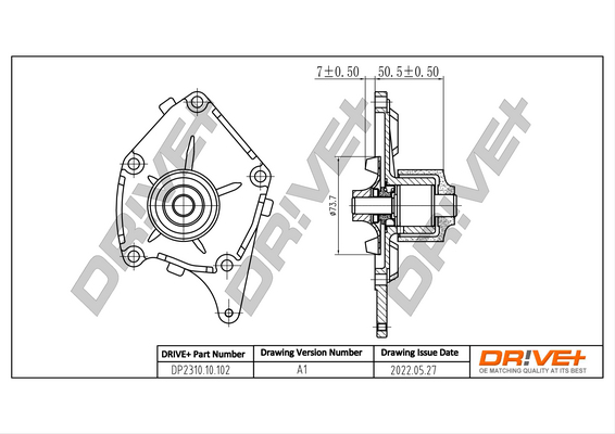Water Pump - DP2310.10.102 Dr!ve+