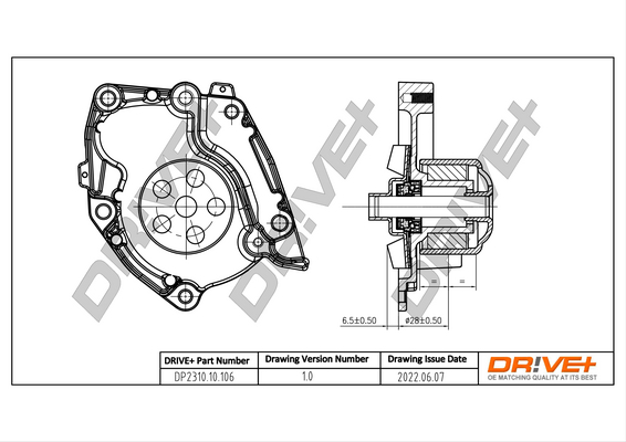 Pompa acqua - DP2310.10.106 Dr!ve+