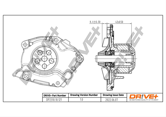 Pompa acqua - DP2310.10.121 Dr!ve+