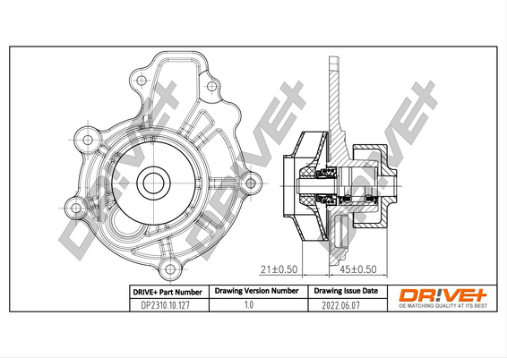 vandens siurblys - DP2310.10.127 Dr!ve+