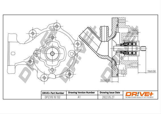 Pompa acqua - DP2310.10.132 Dr!ve+