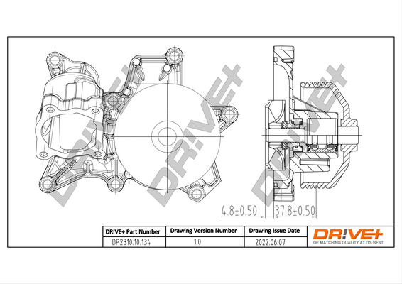 Water Pump - DP2310.10.134 Dr!ve+