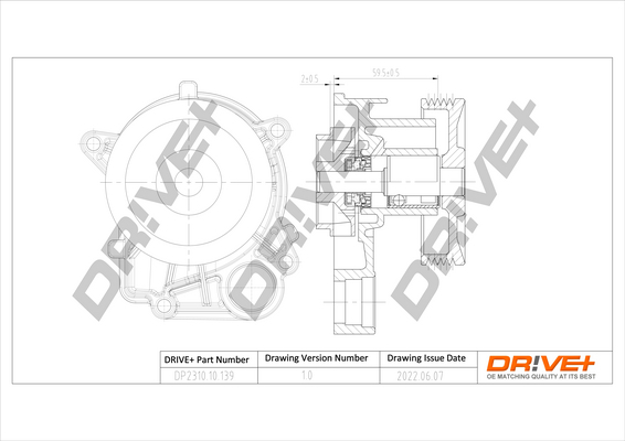 Pompa acqua - DP2310.10.139 Dr!ve+