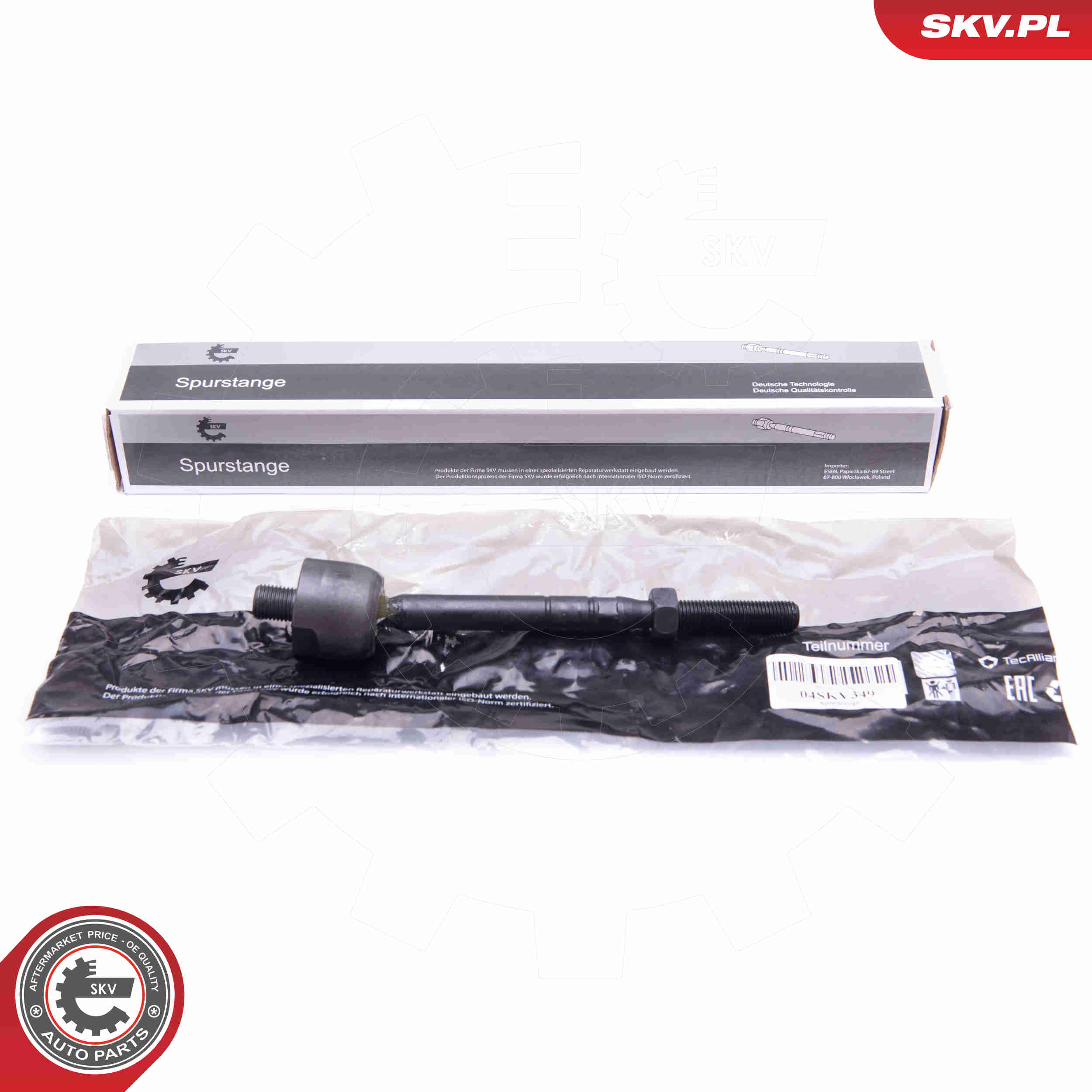Inner Tie Rod - 04SKV349 ESEN SKV