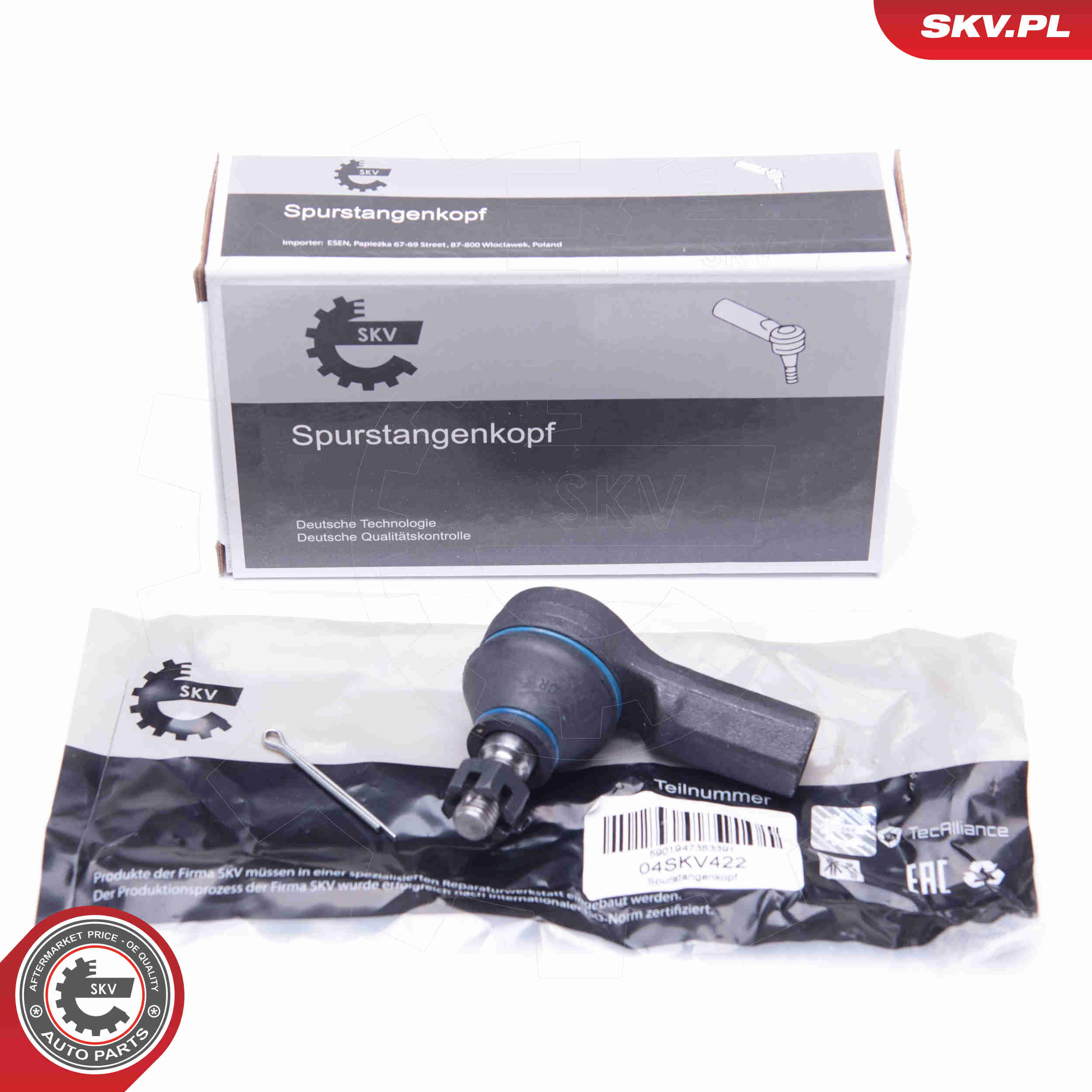 Tie Rod End - 04SKV422 ESEN SKV
