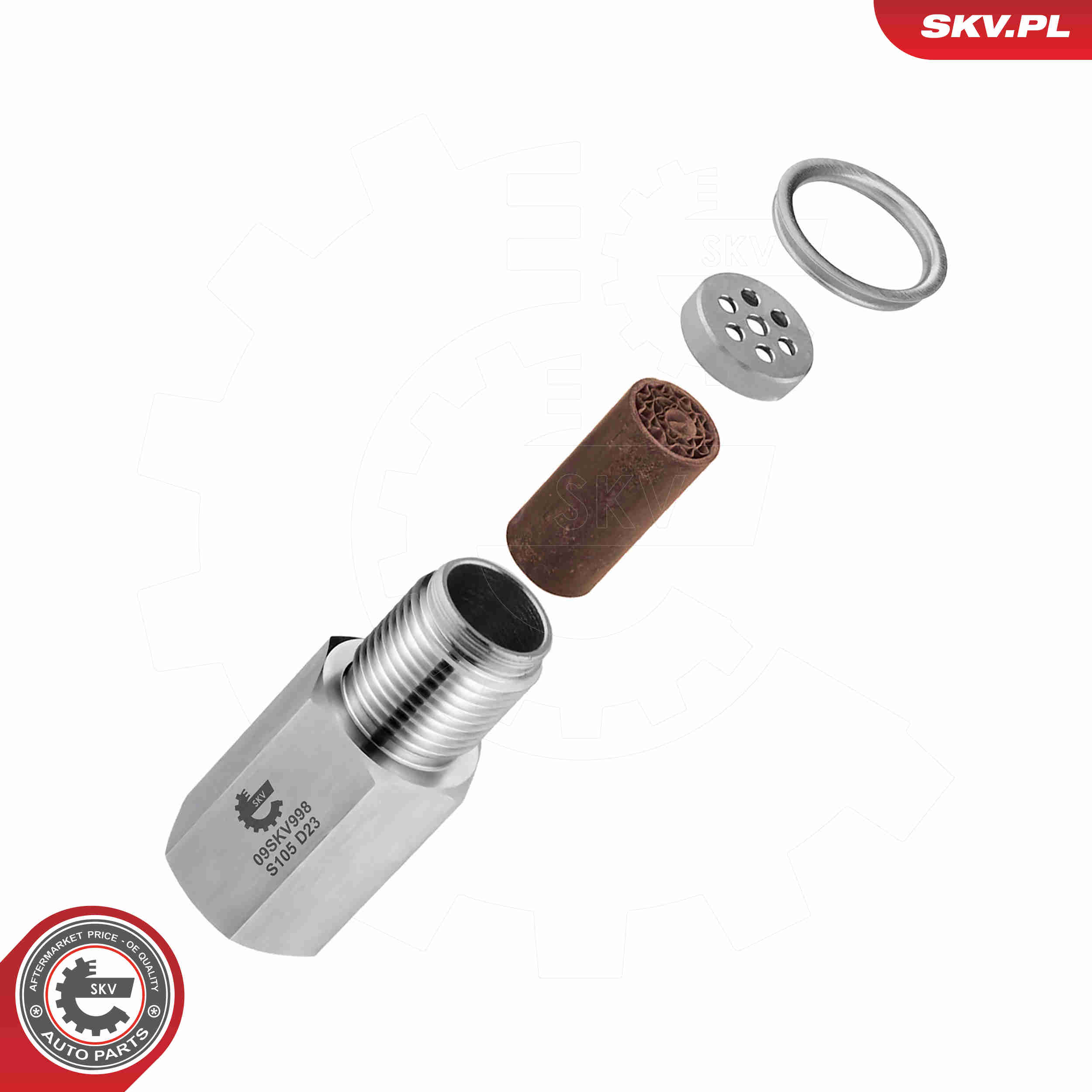 Catalytic Converter - 09SKV998 ESEN SKV