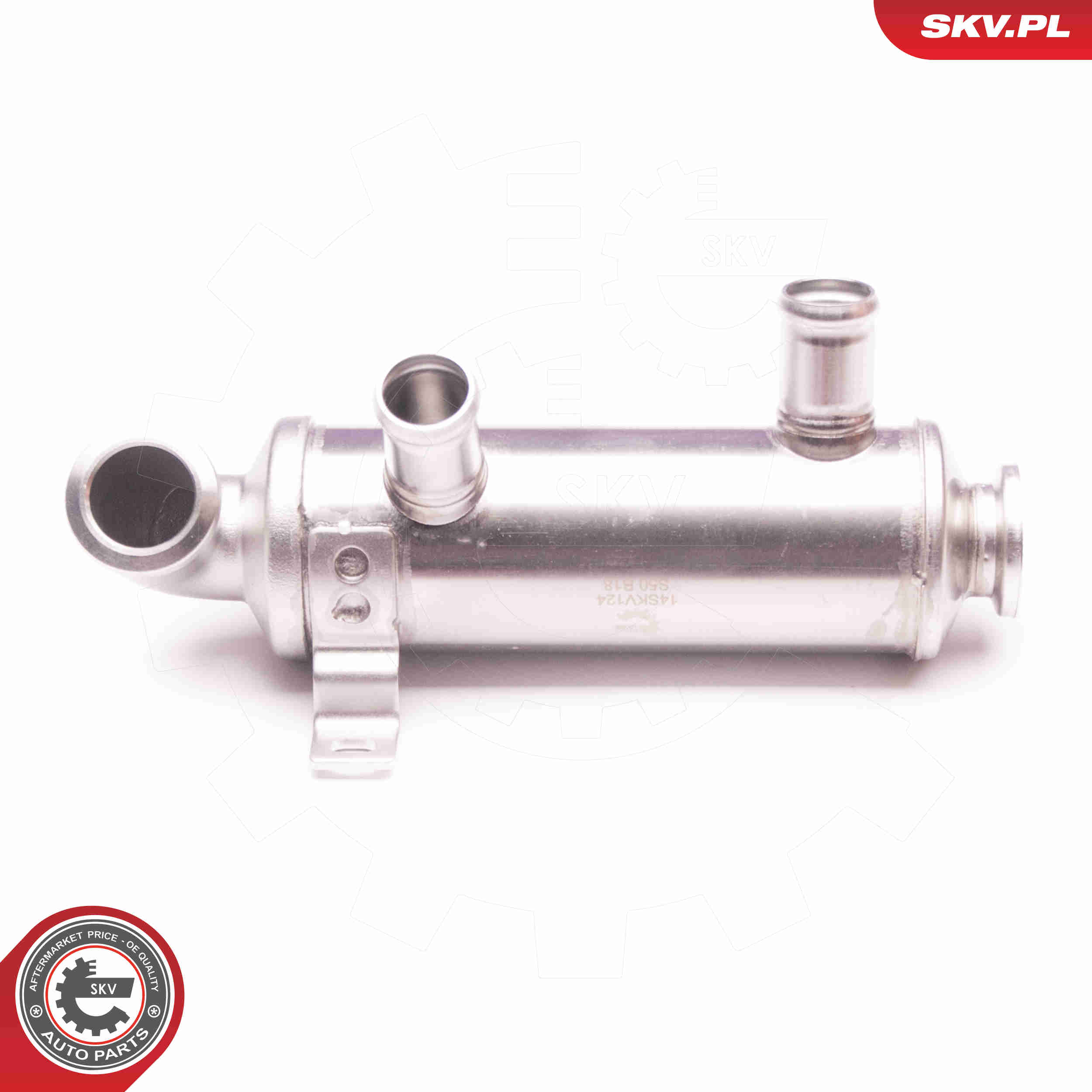 Cooler, exhaust gas recirculation - 14SKV124 ESEN SKV