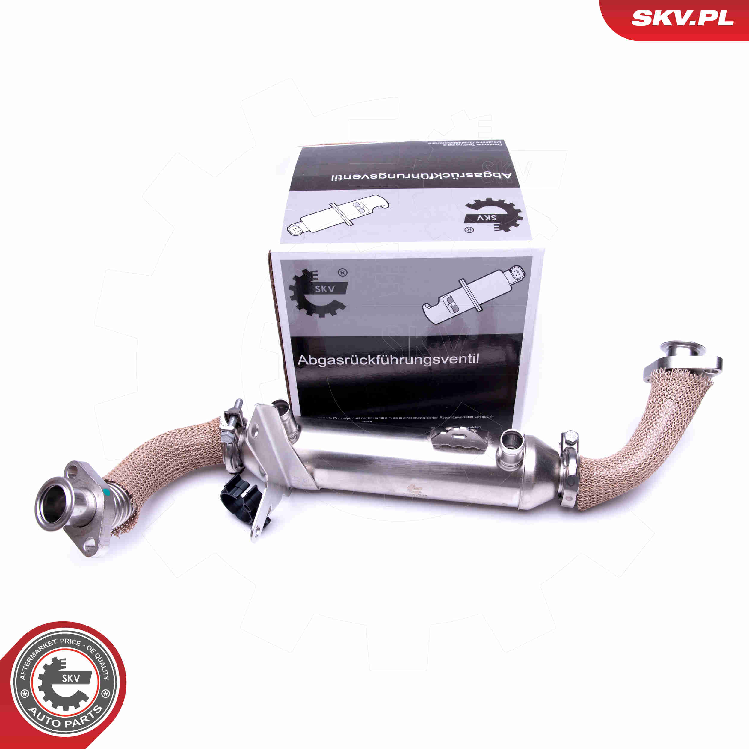 Cooler, exhaust gas recirculation - 14SKV218 ESEN SKV