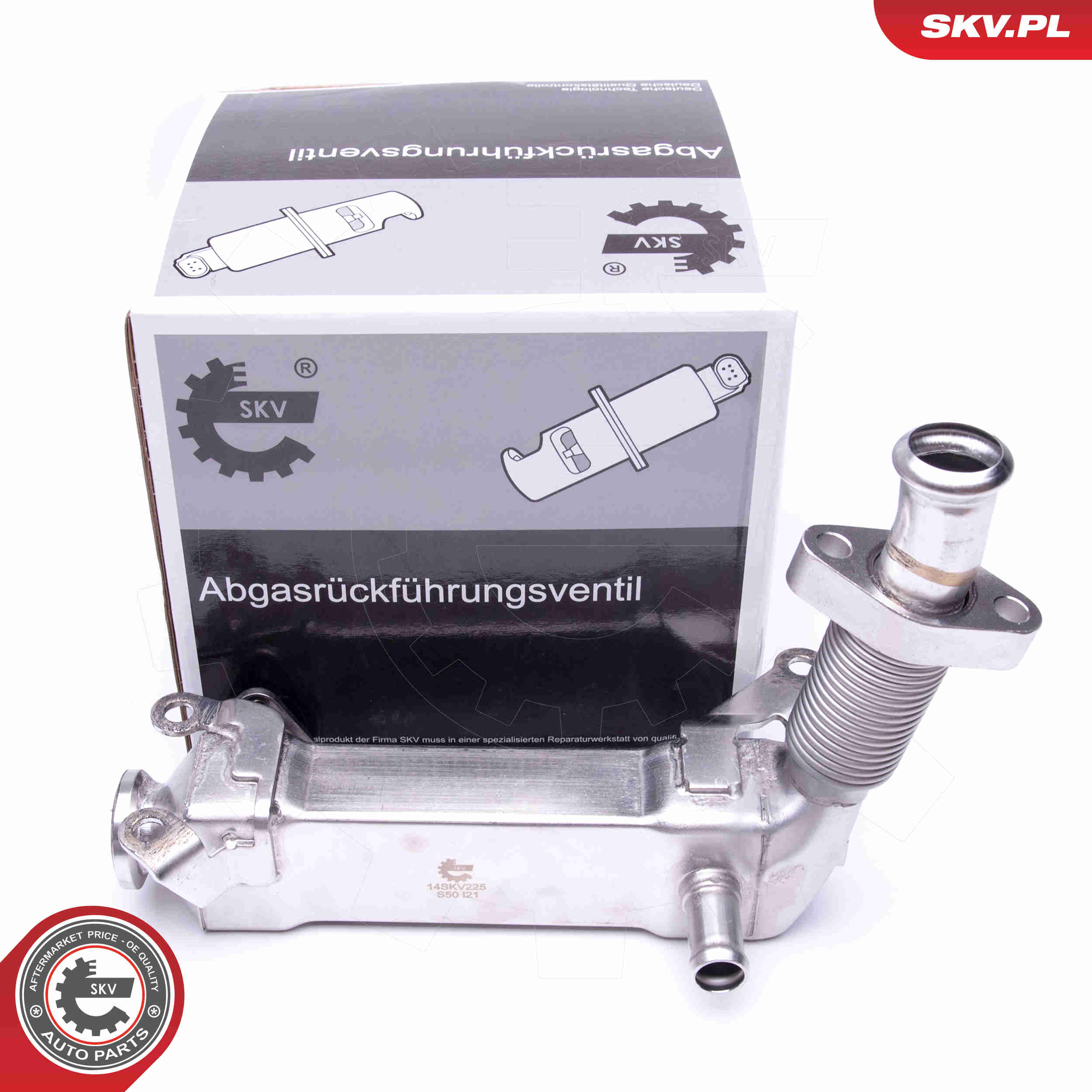 Cooler, exhaust gas recirculation - 14SKV225 ESEN SKV