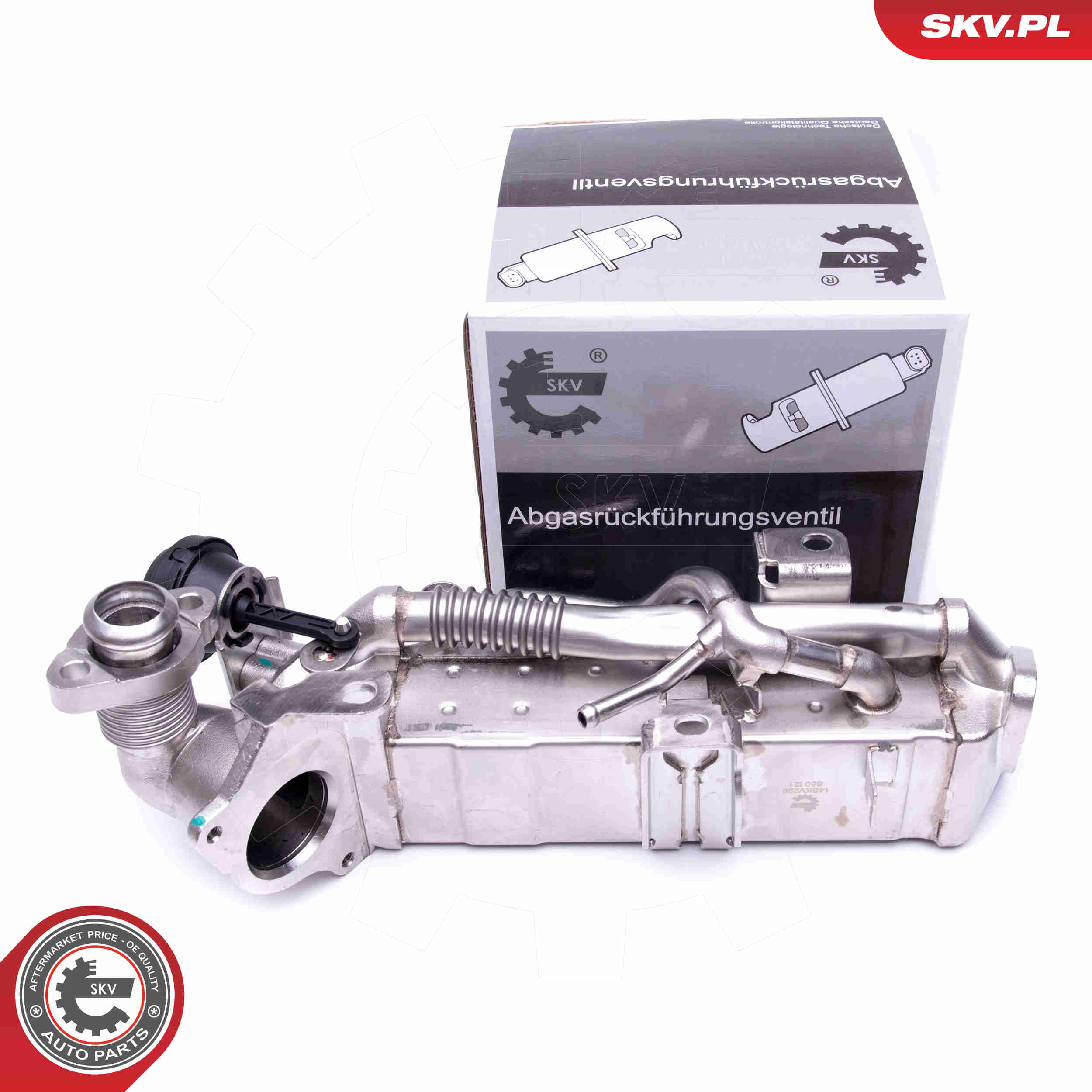Cooler, exhaust gas recirculation - 14SKV228 ESEN SKV