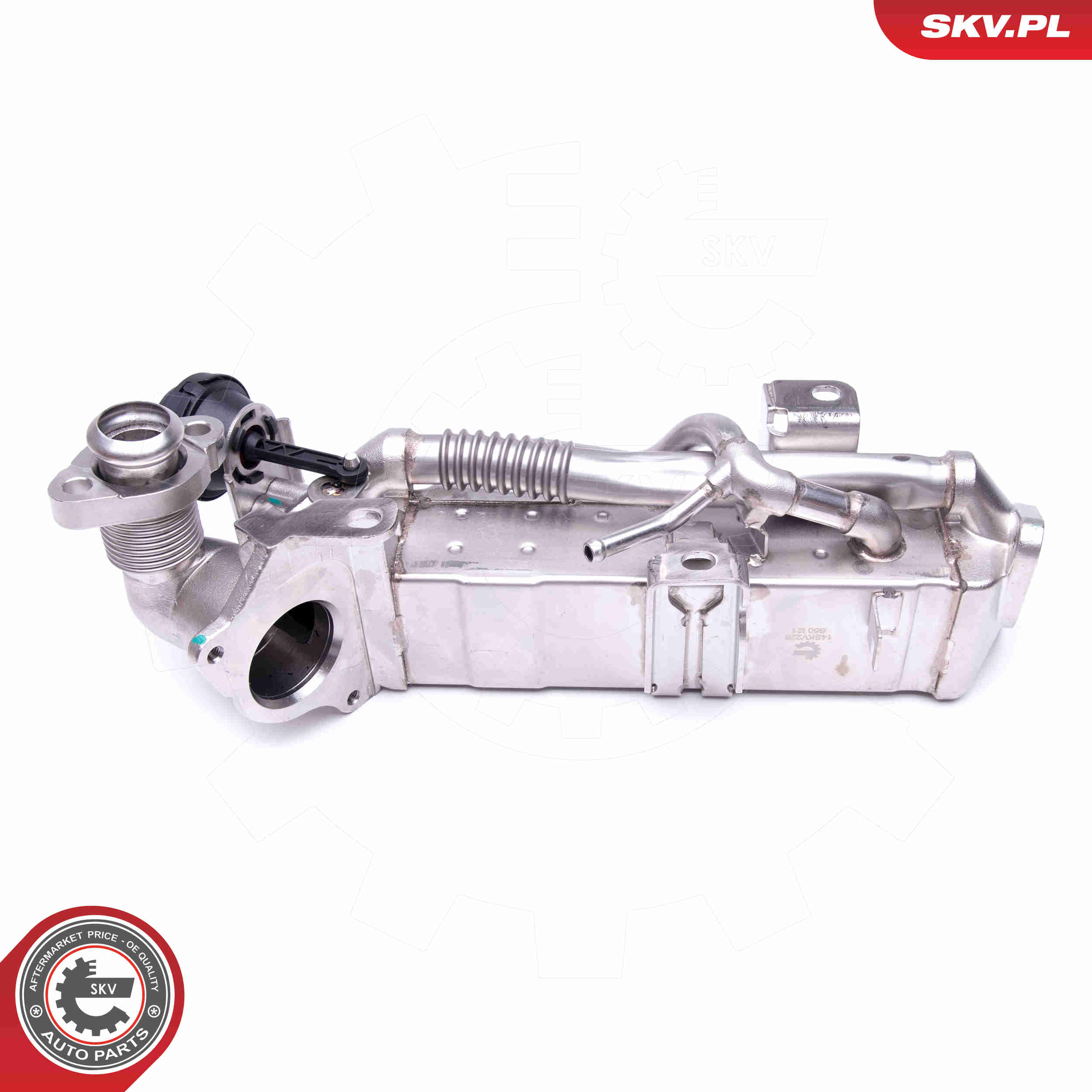 Cooler, exhaust gas recirculation - 14SKV228 ESEN SKV
