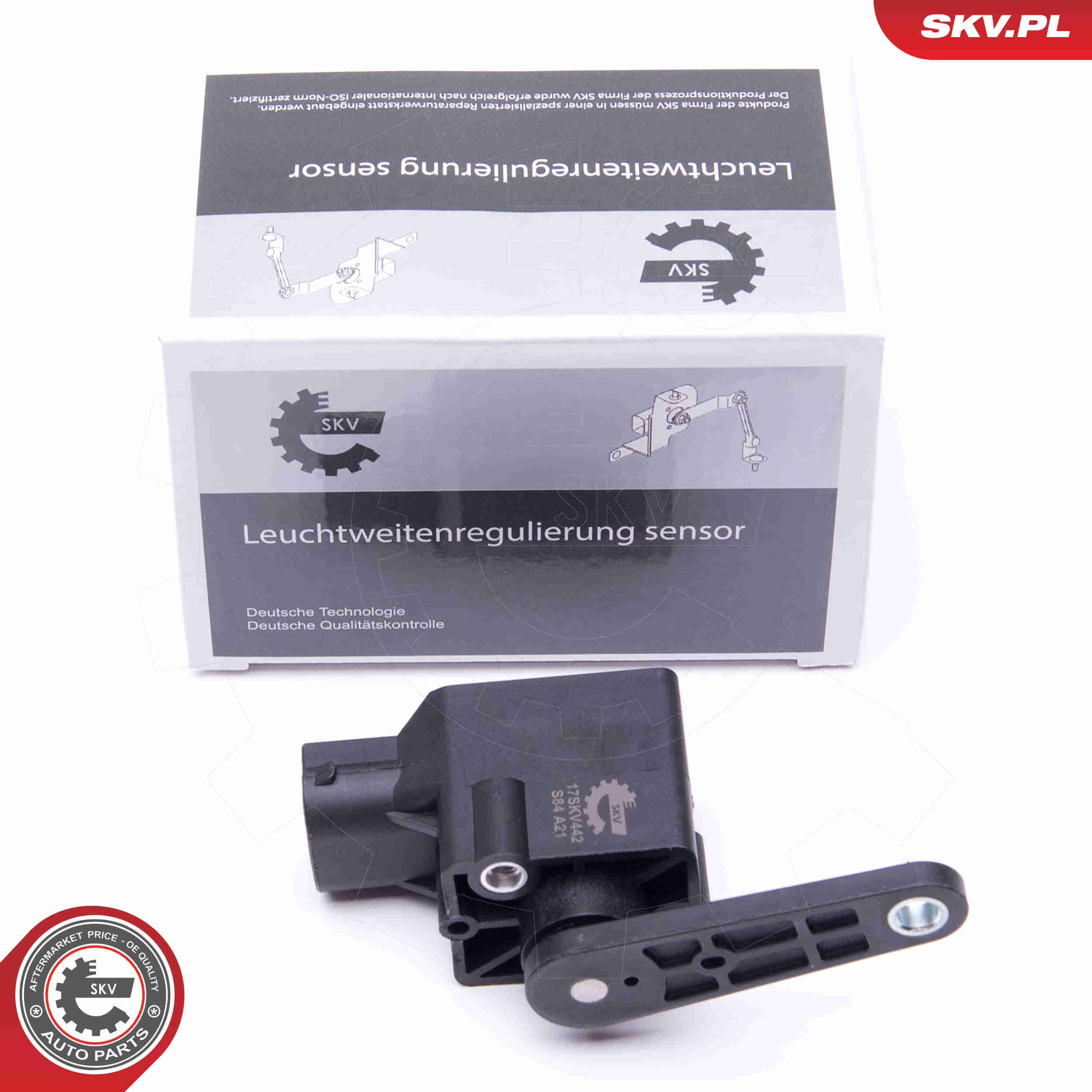 Sensor, headlight range adjustment - 17SKV442 ESEN SKV