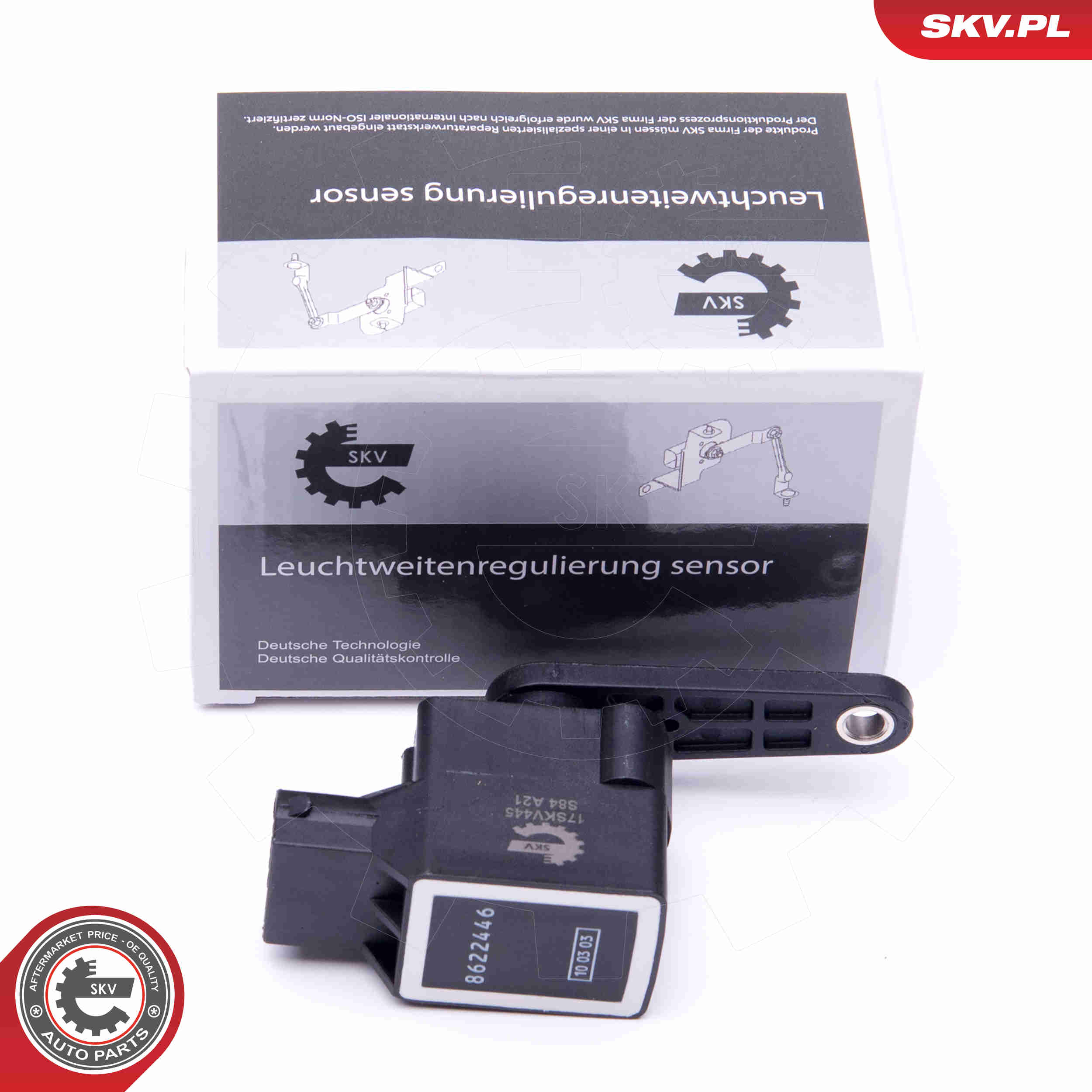 Sensor, headlight range adjustment - 17SKV445 ESEN SKV