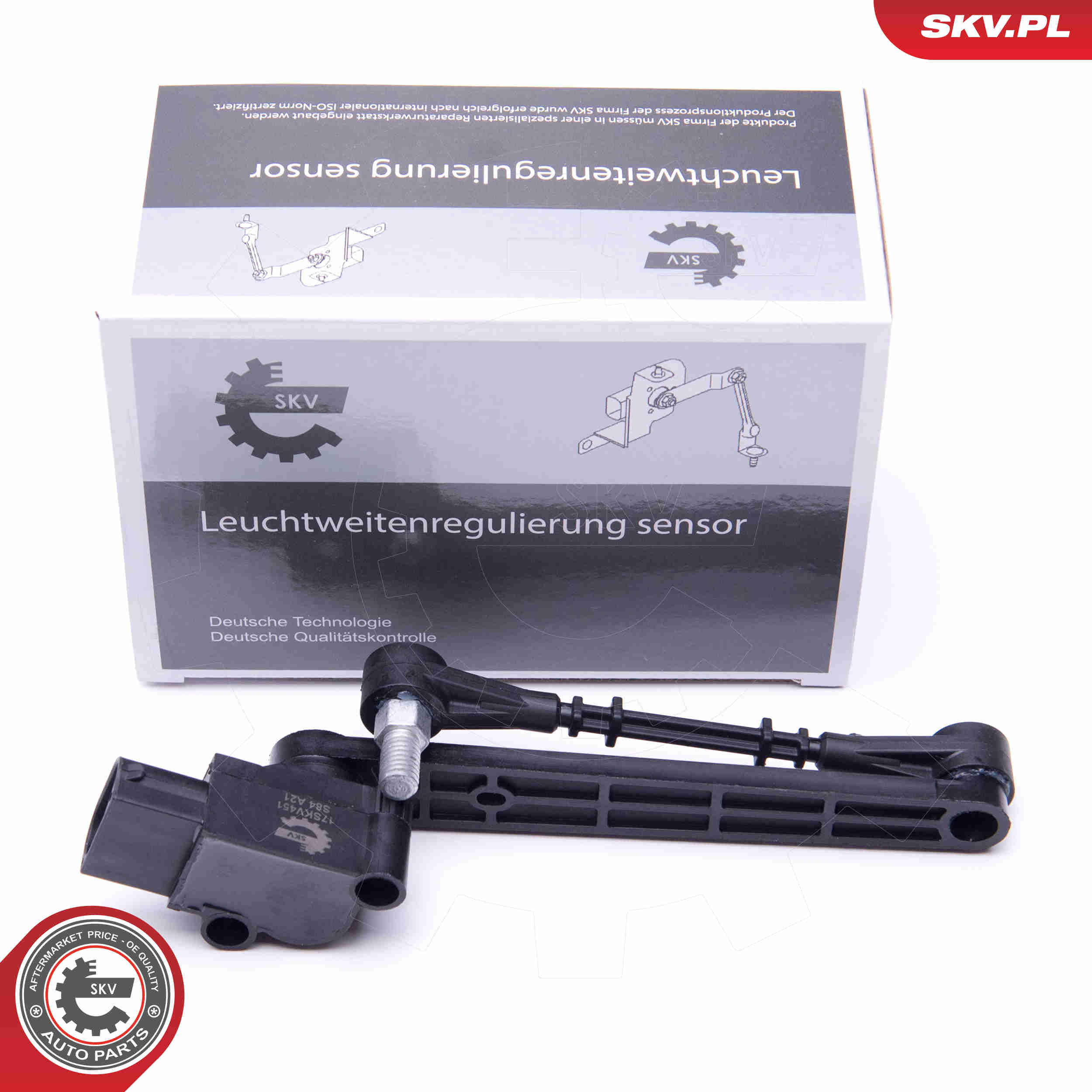 Sensor, headlight range adjustment - 17SKV451 ESEN SKV