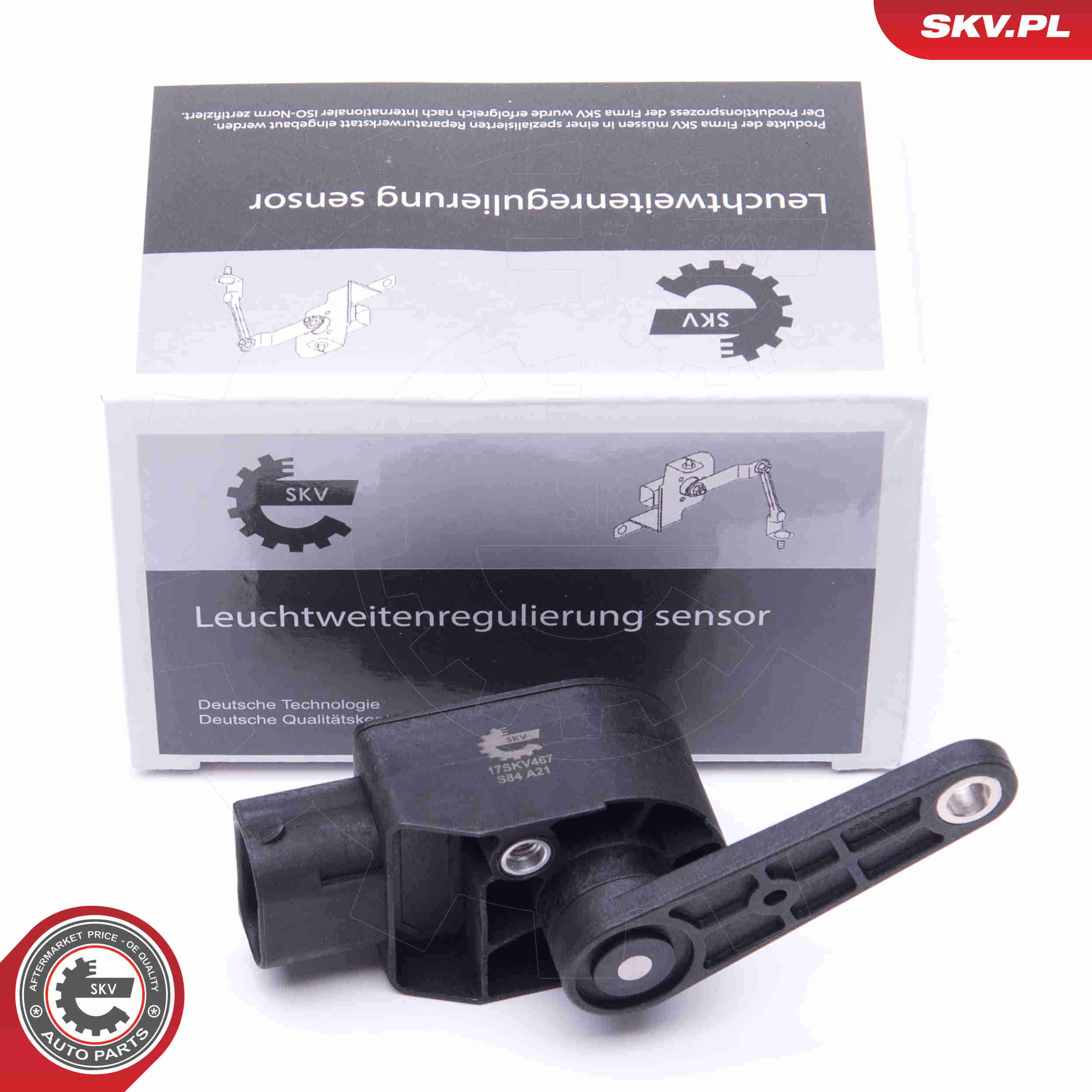 Sensor, headlight range adjustment - 17SKV467 ESEN SKV
