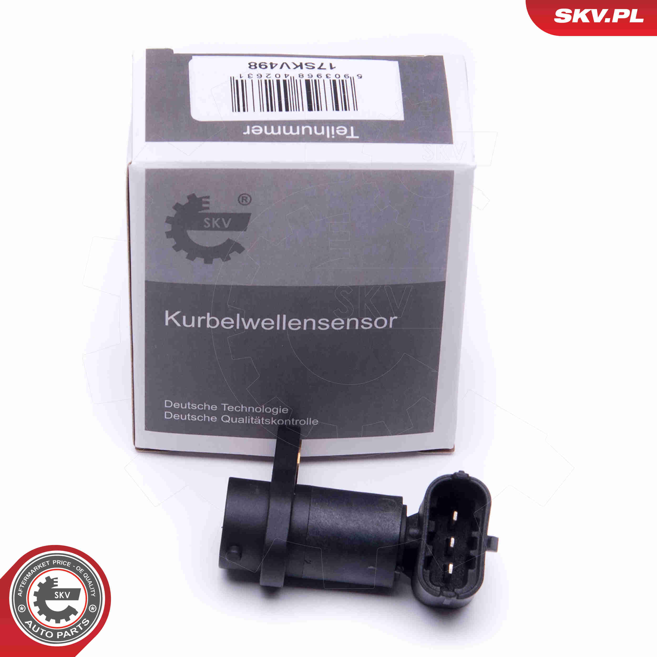 Sensore, Posizione albero a camme - 17SKV498 ESEN SKV