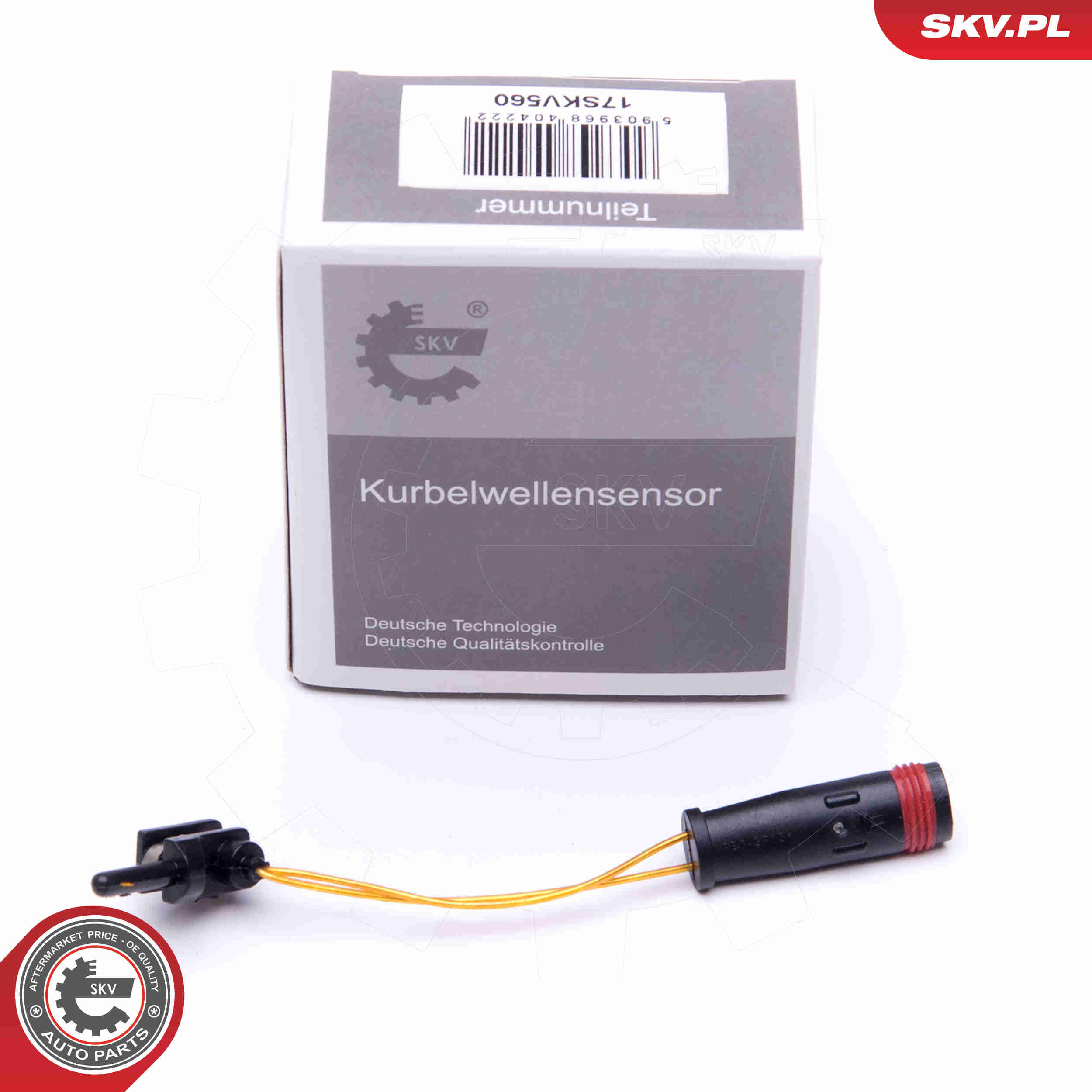 Contatto segnalazione, Usura past. freno/mat. d'attrito - 17SKV560 ESEN SKV