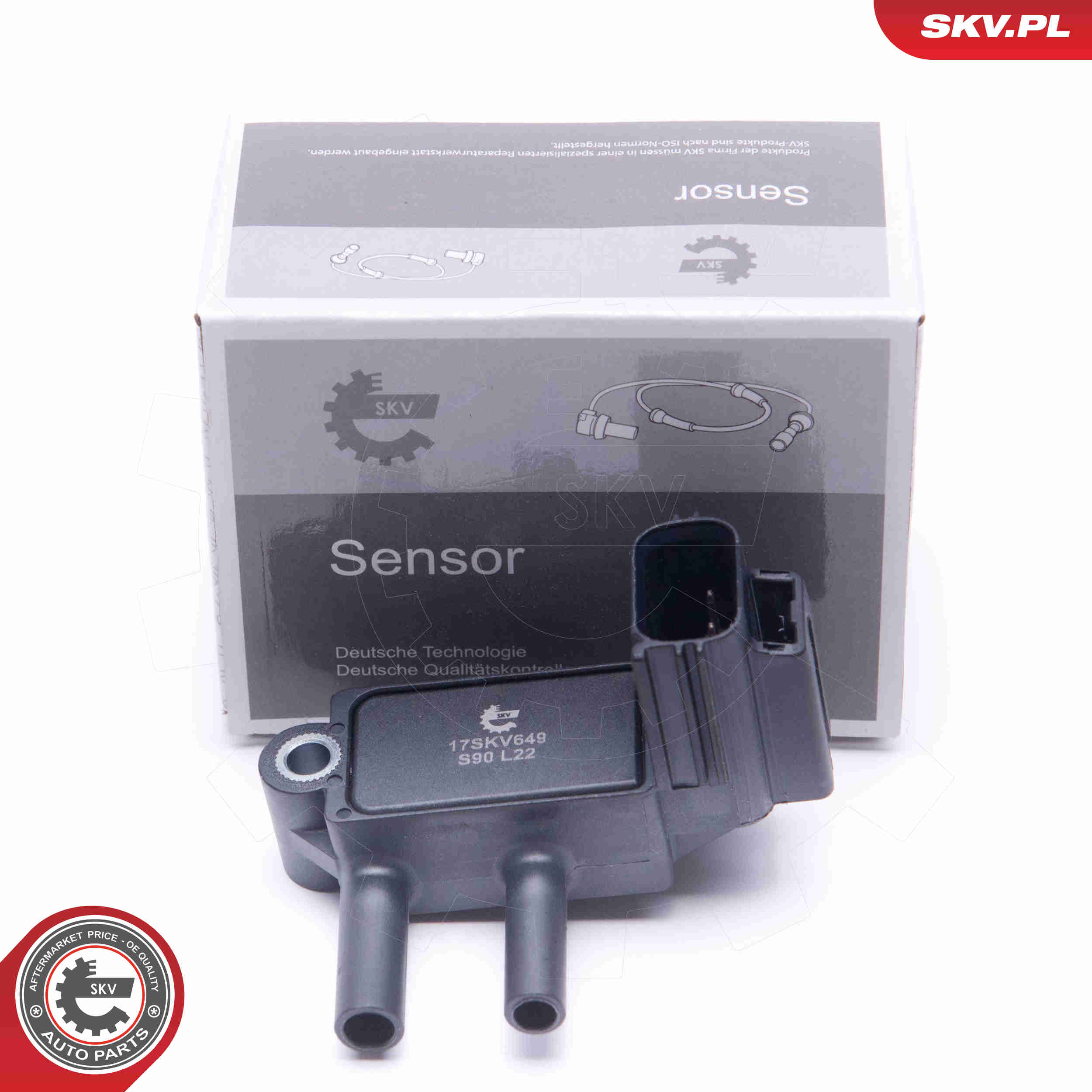 Sensor, exhaust pressure - 17SKV649 ESEN SKV