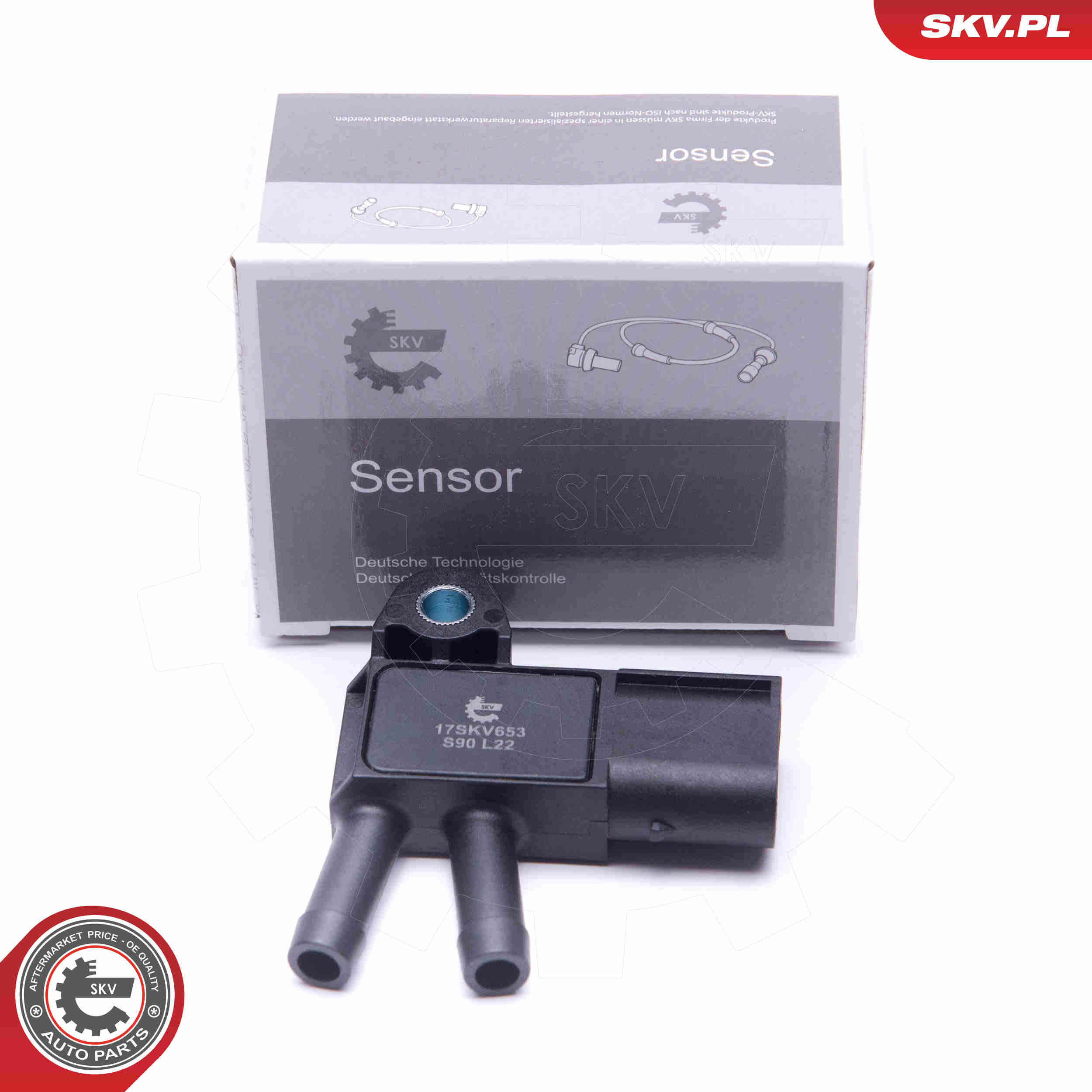 Sensor, exhaust pressure - 17SKV653 ESEN SKV