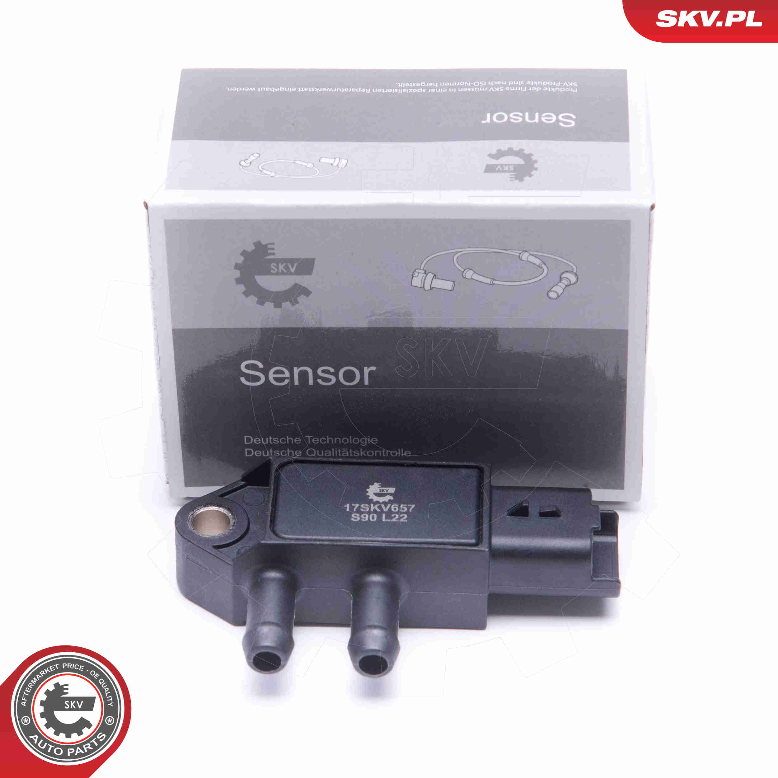 Sensor, exhaust pressure - 17SKV657 ESEN SKV