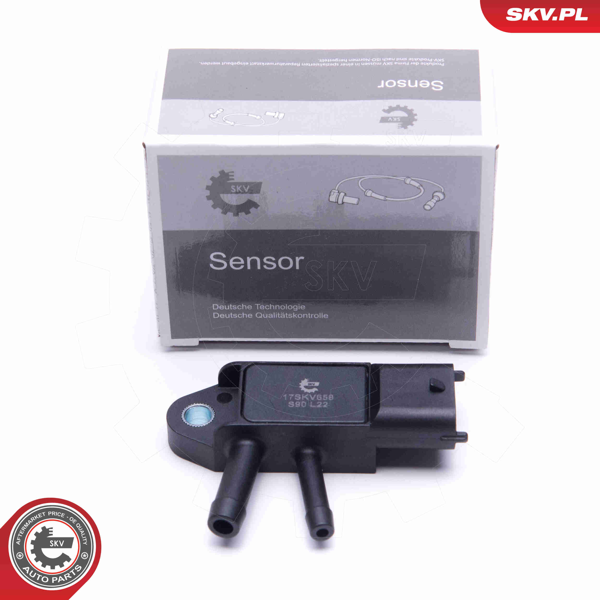 Sensor, exhaust pressure - 17SKV658 ESEN SKV