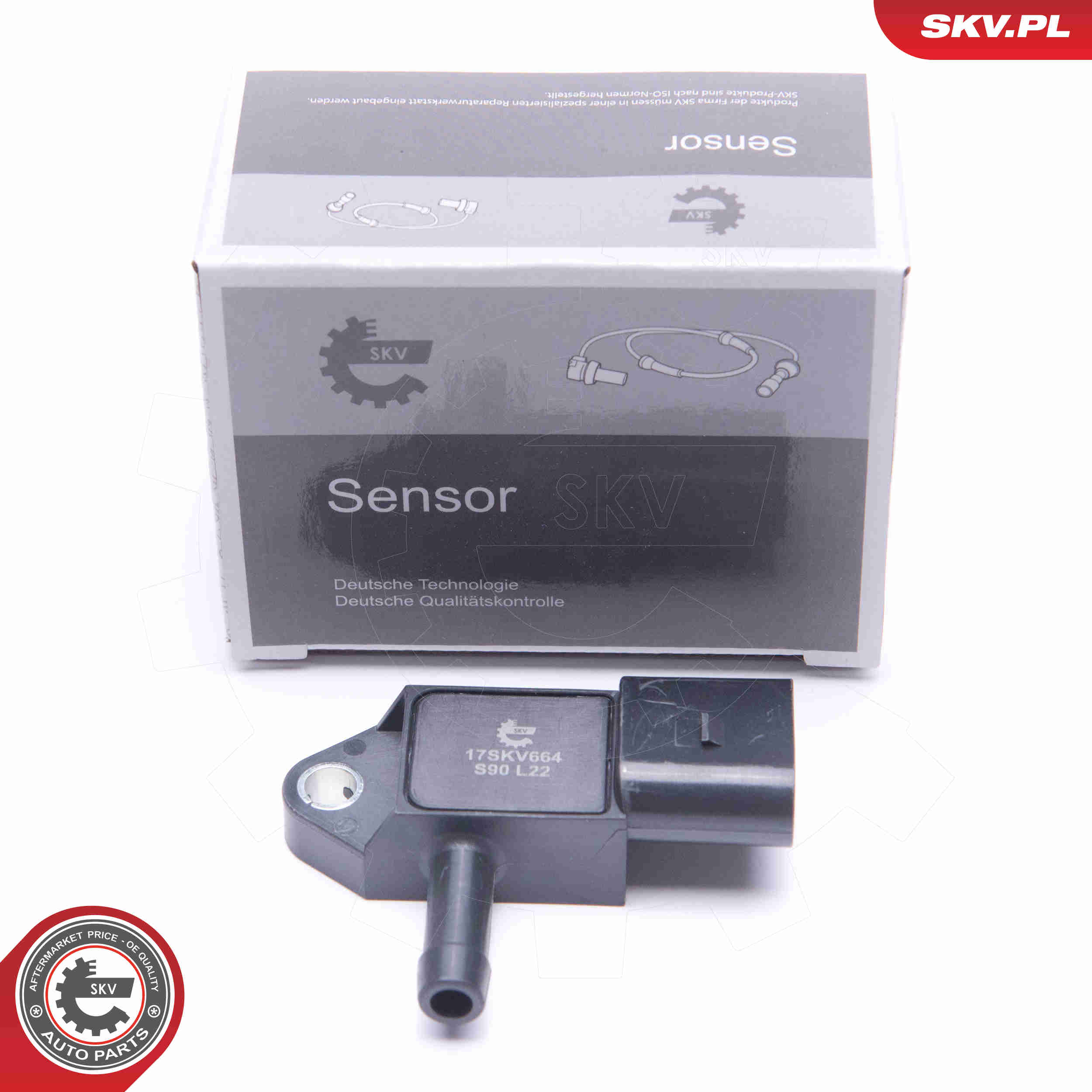 Sensor, exhaust pressure - 17SKV664 ESEN SKV