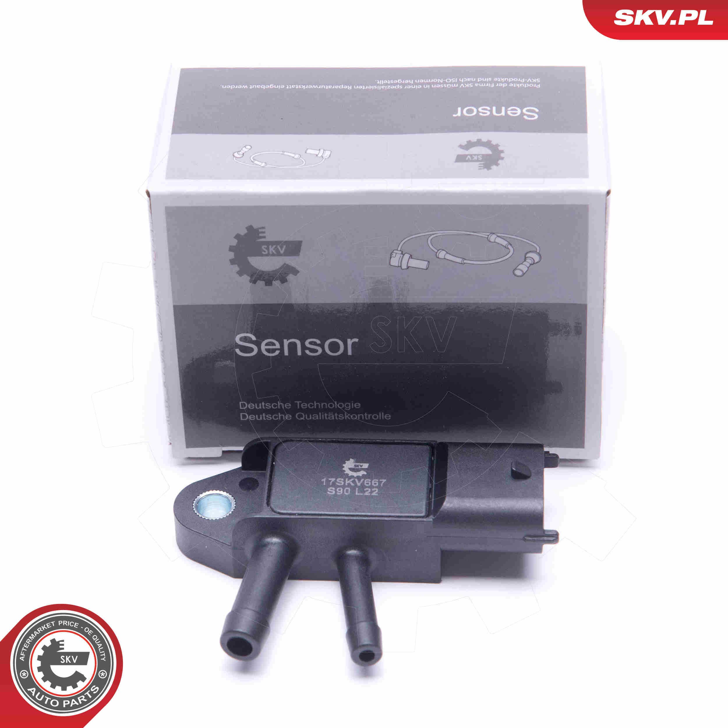Sensor, exhaust pressure - 17SKV667 ESEN SKV