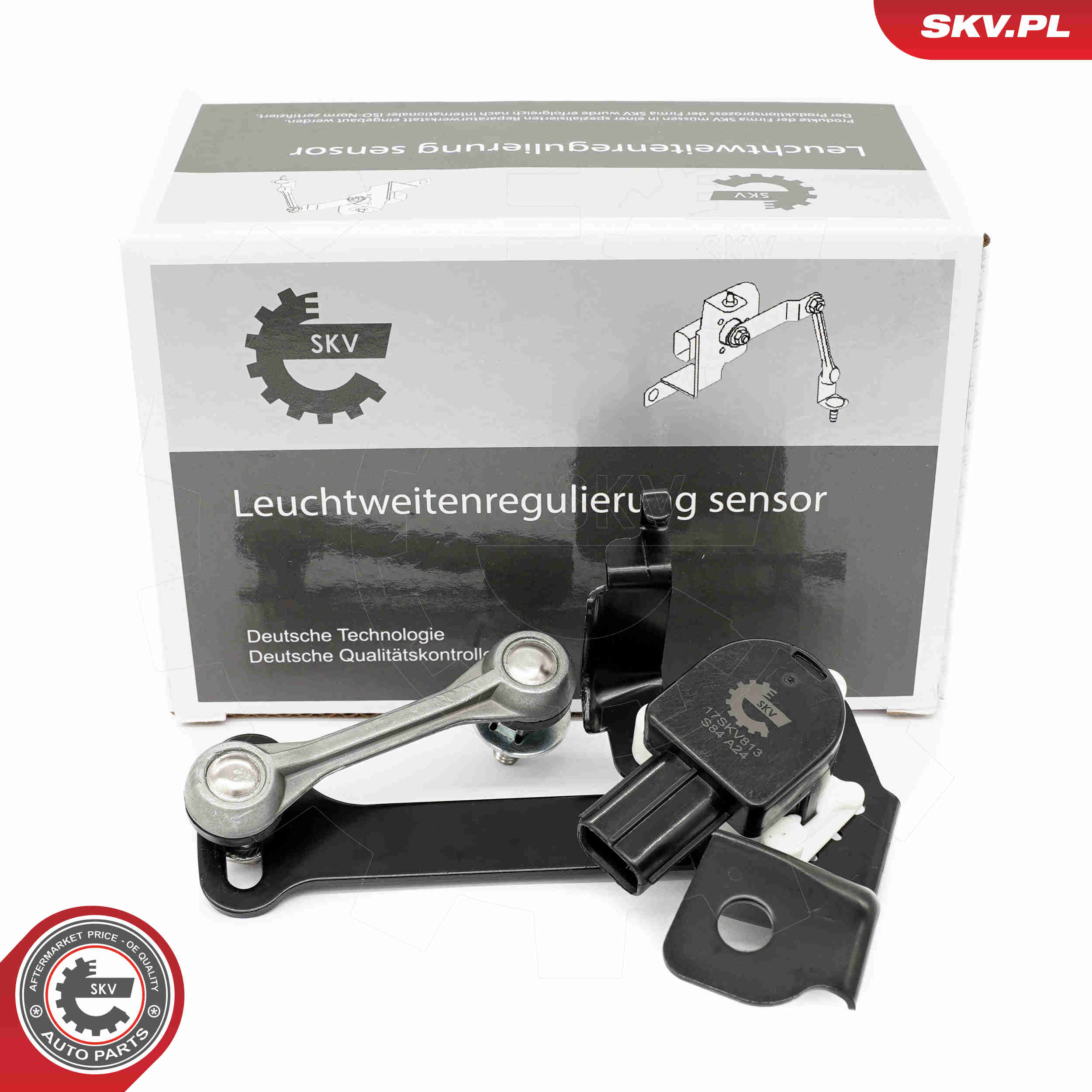 Sensor, headlight range adjustment - 17SKV813 ESEN SKV