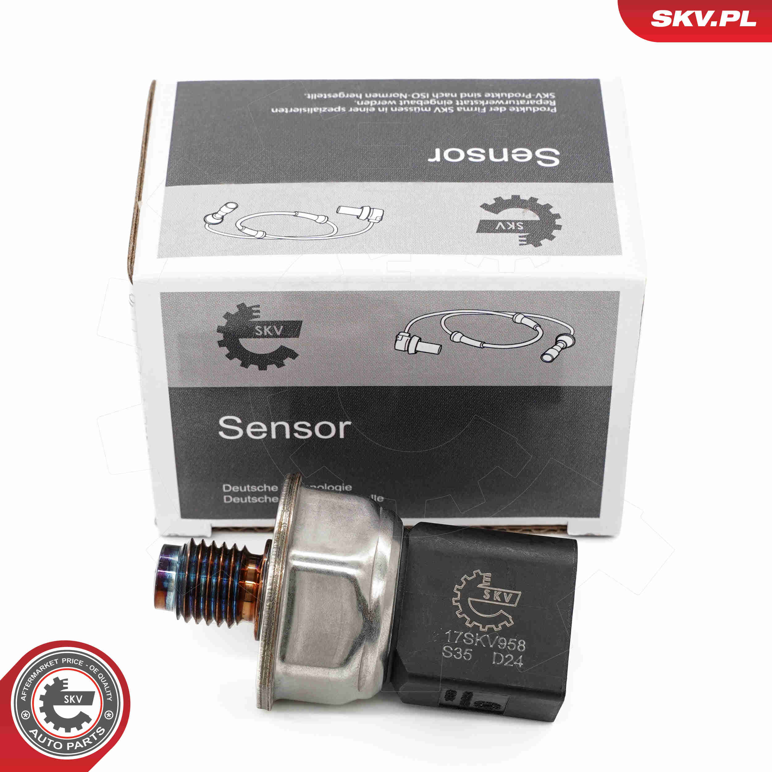 Sensor, fuel pressure - 17SKV958 ESEN SKV