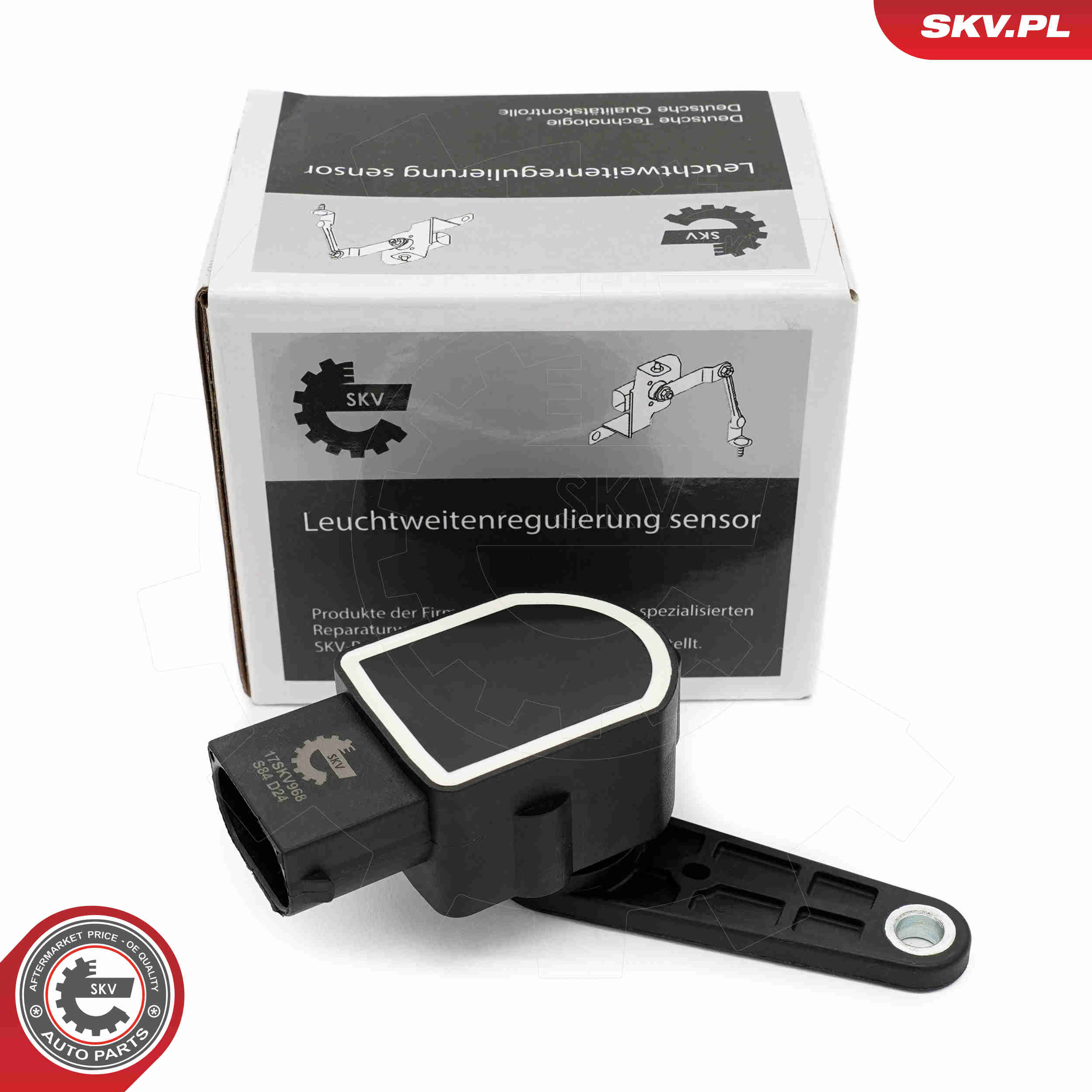 Sensor, headlight range adjustment - 17SKV968 ESEN SKV