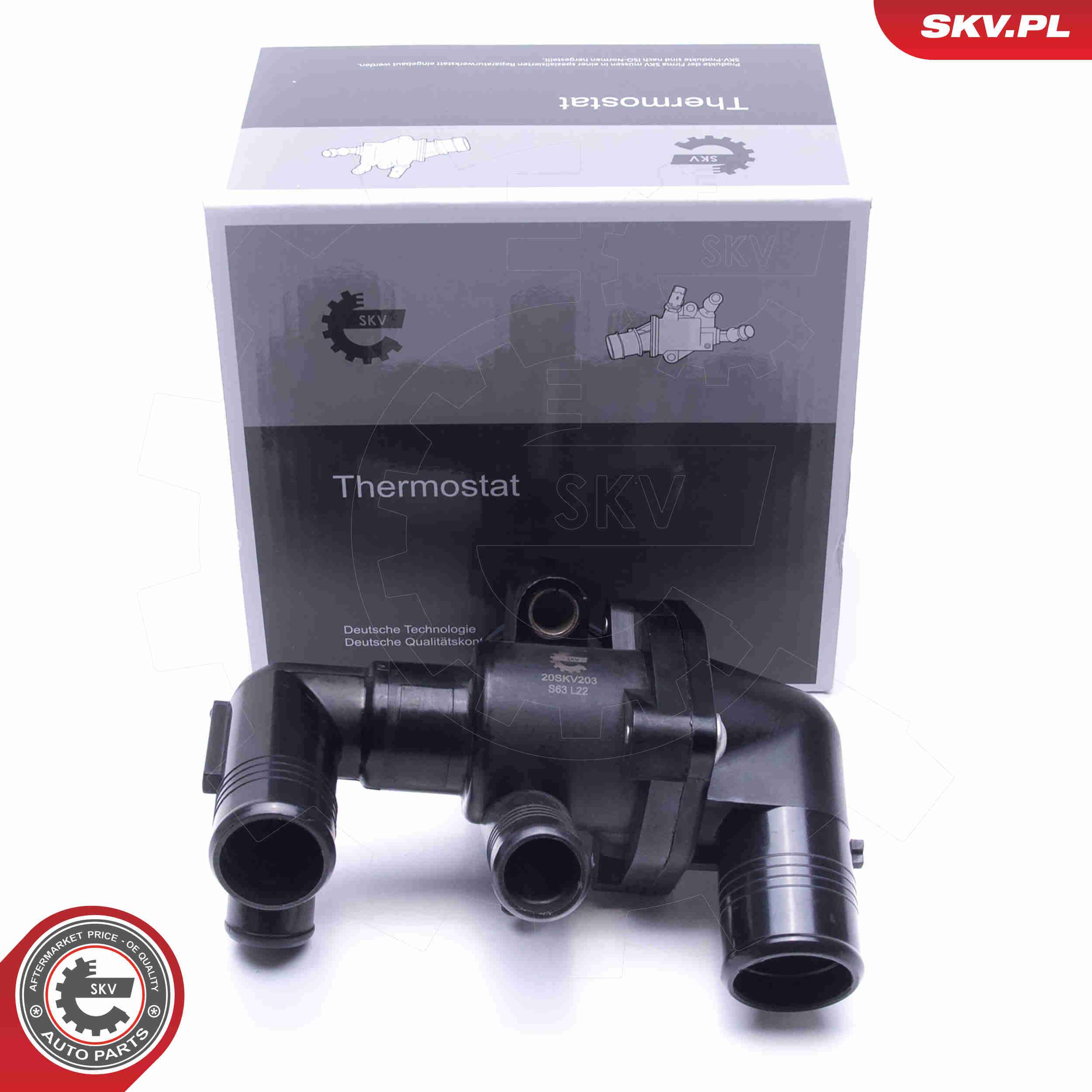 Thermostat, coolant - 20SKV203 ESEN SKV